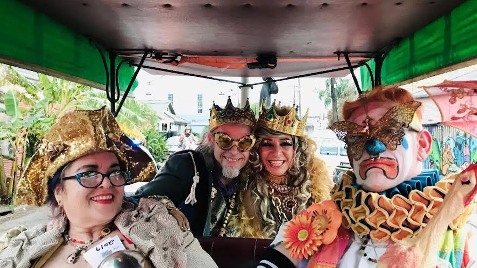 a group of people wearing clothing