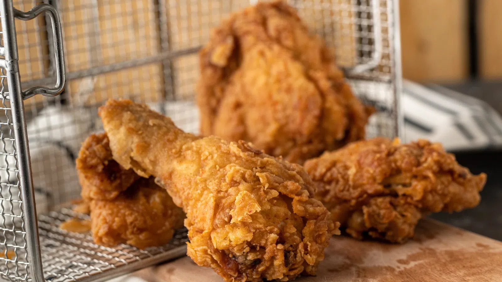 a group of chicken nuggets