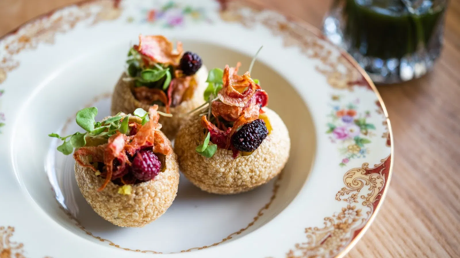 a plate of food