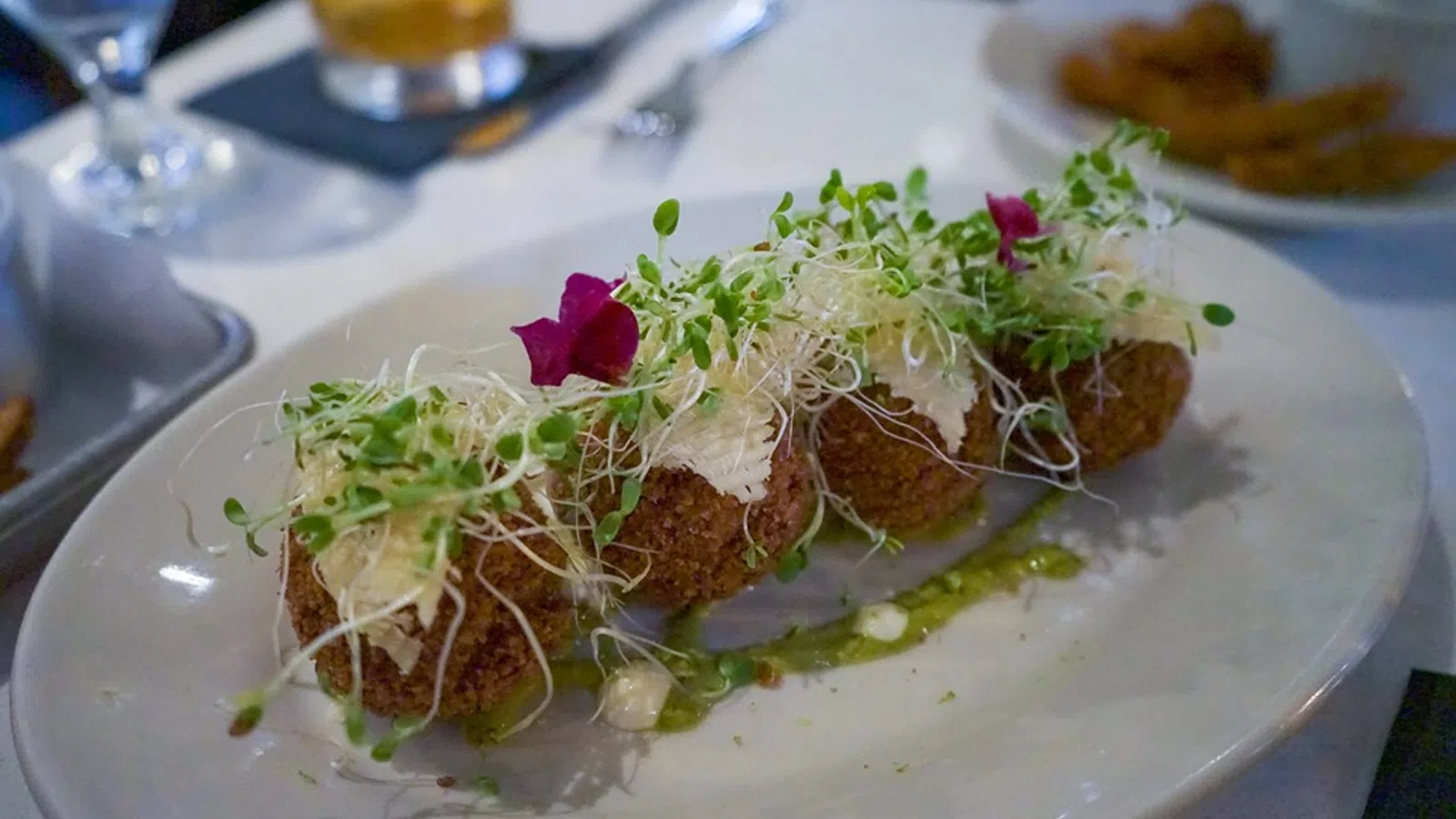 a plate of food