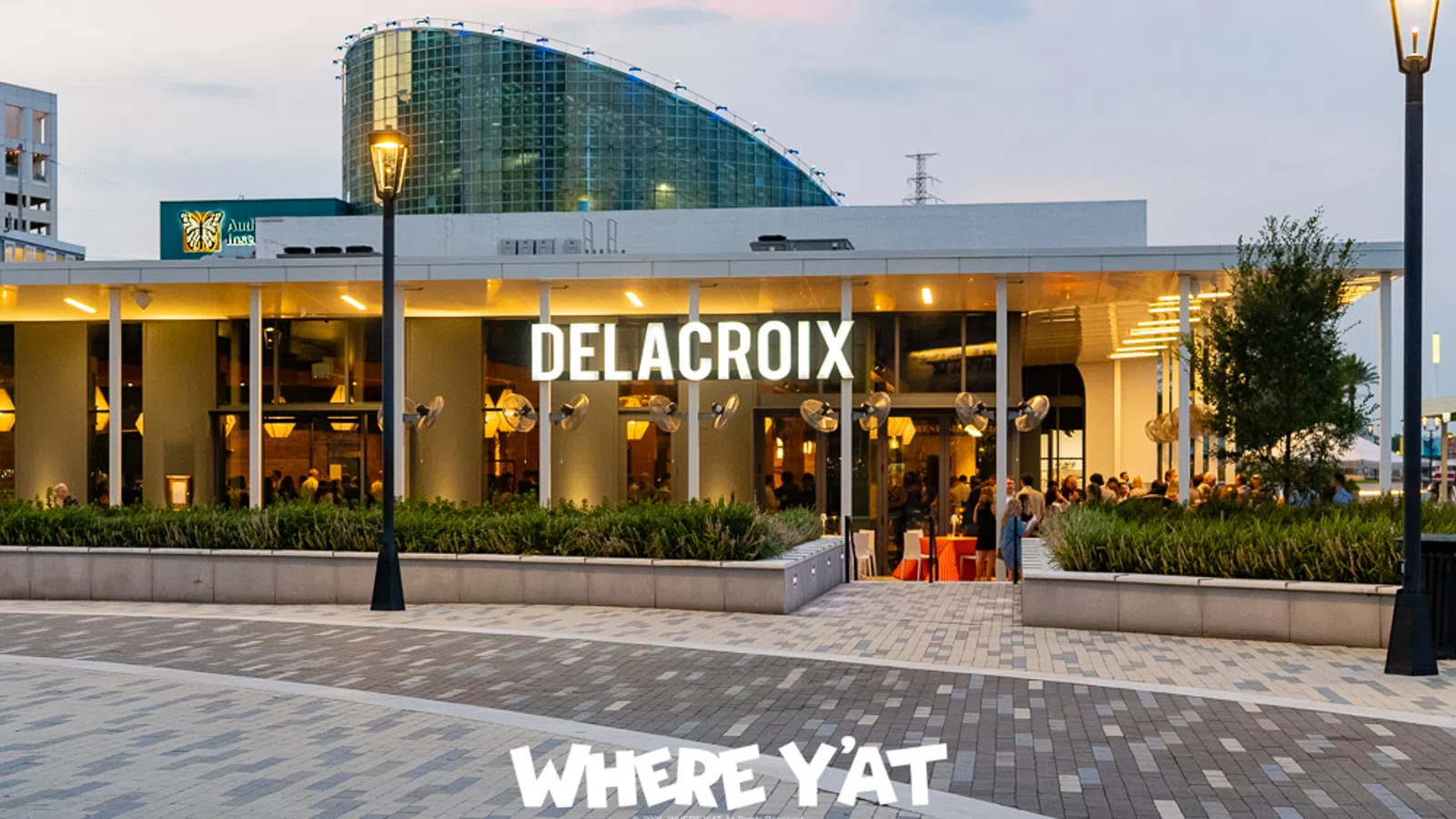 One of the newest Restaurant under Besh Restaurant Group on Tuesday, September 16, 2025. The Opening of Delacroix at Spanish Plaza Riverwalk.  #brg2025 #beshrestaurantgroup #whereyatnola2025.
