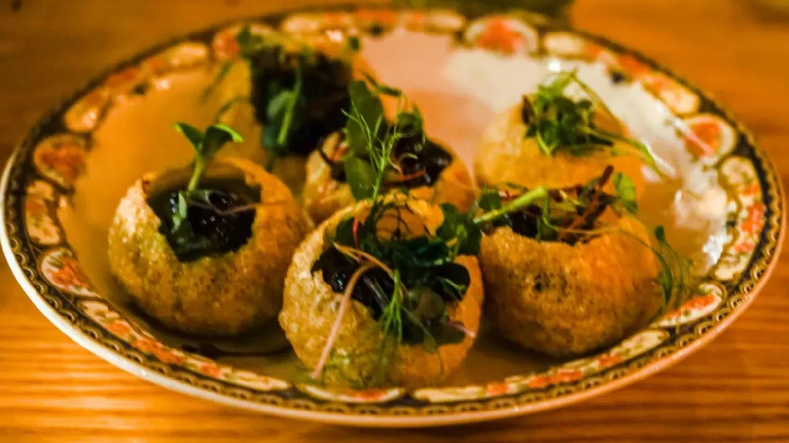 a plate of food