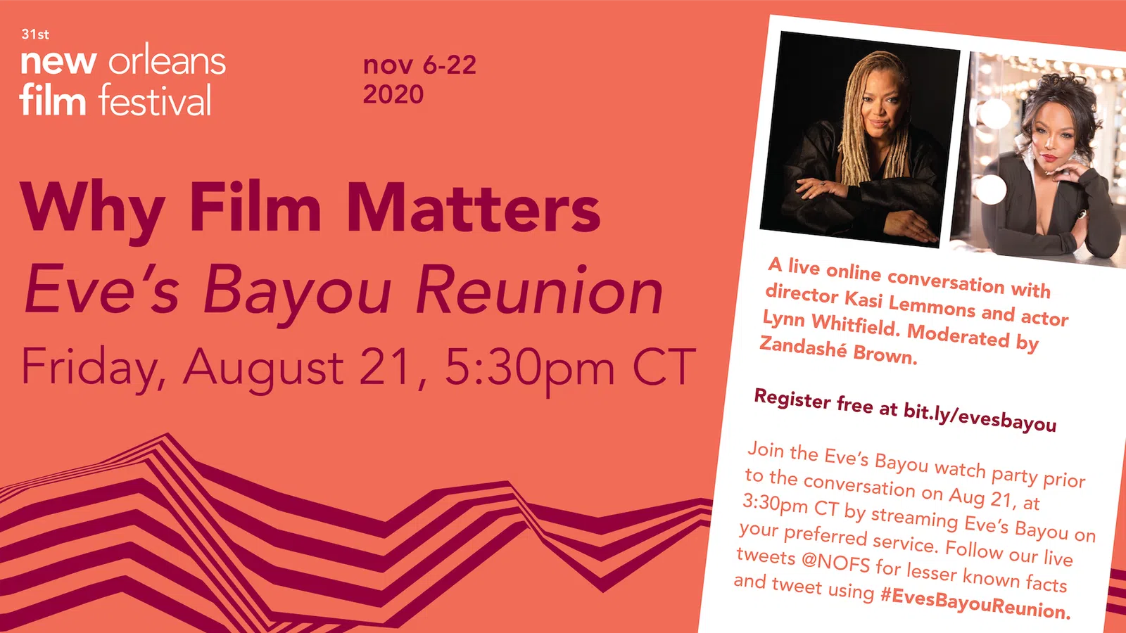 New Orleans Film Society Hosts an Eve?s Bayou Reunion