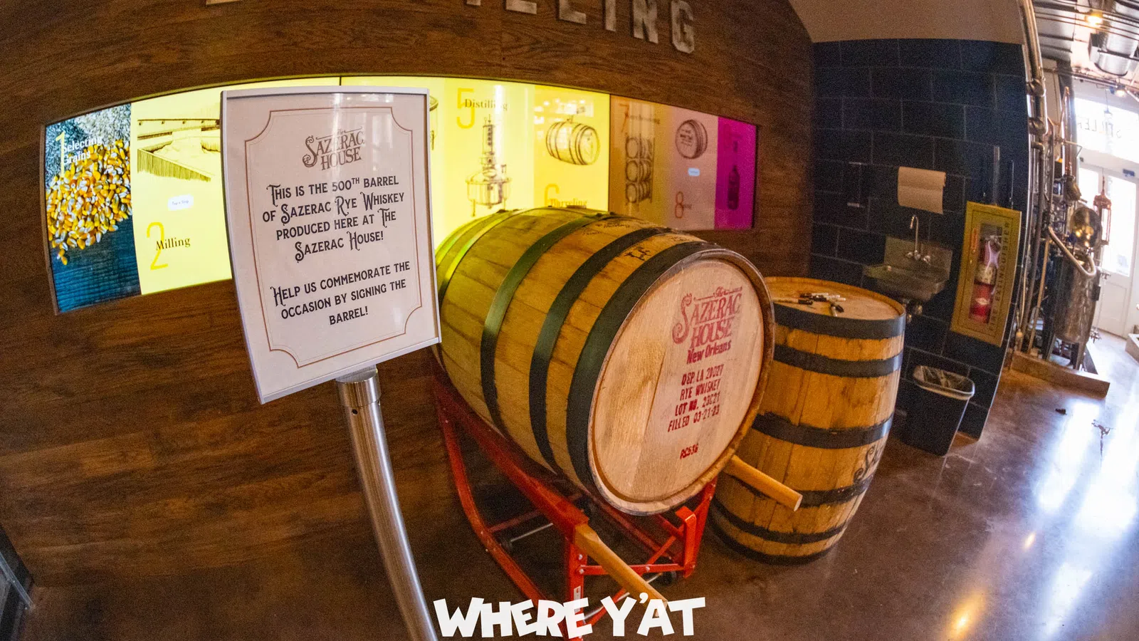 a group of barrels