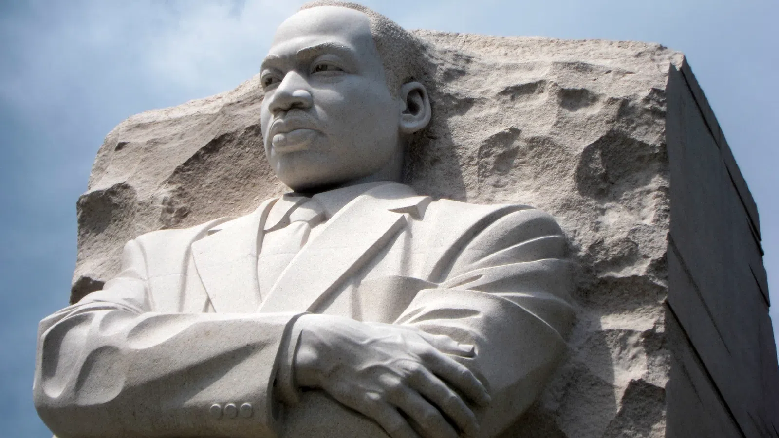 a statue of a man