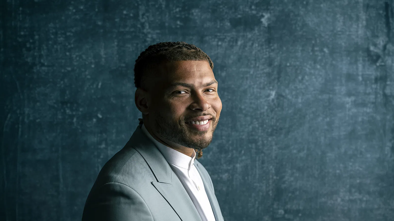 Tyrann Mathieu smiling for the camera