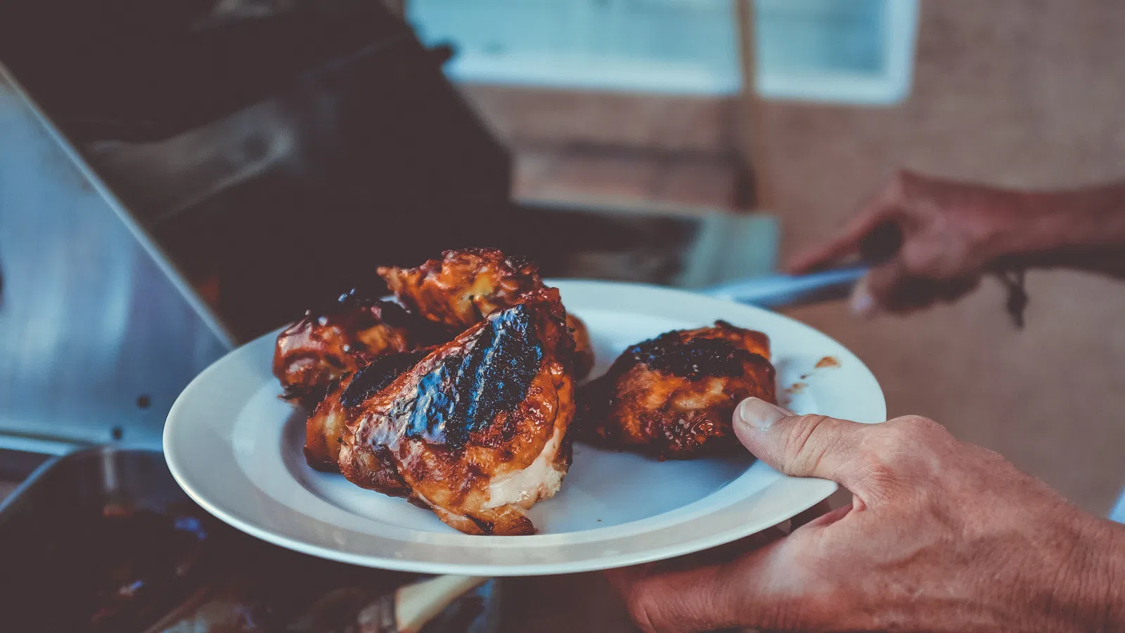 a plate of food