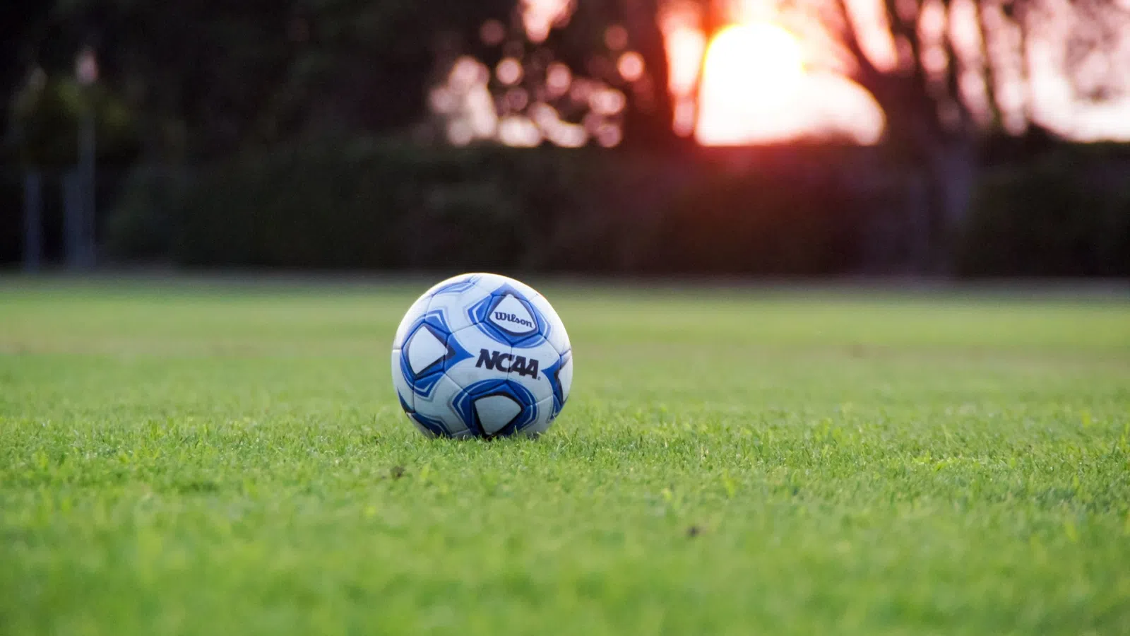 a football on the field