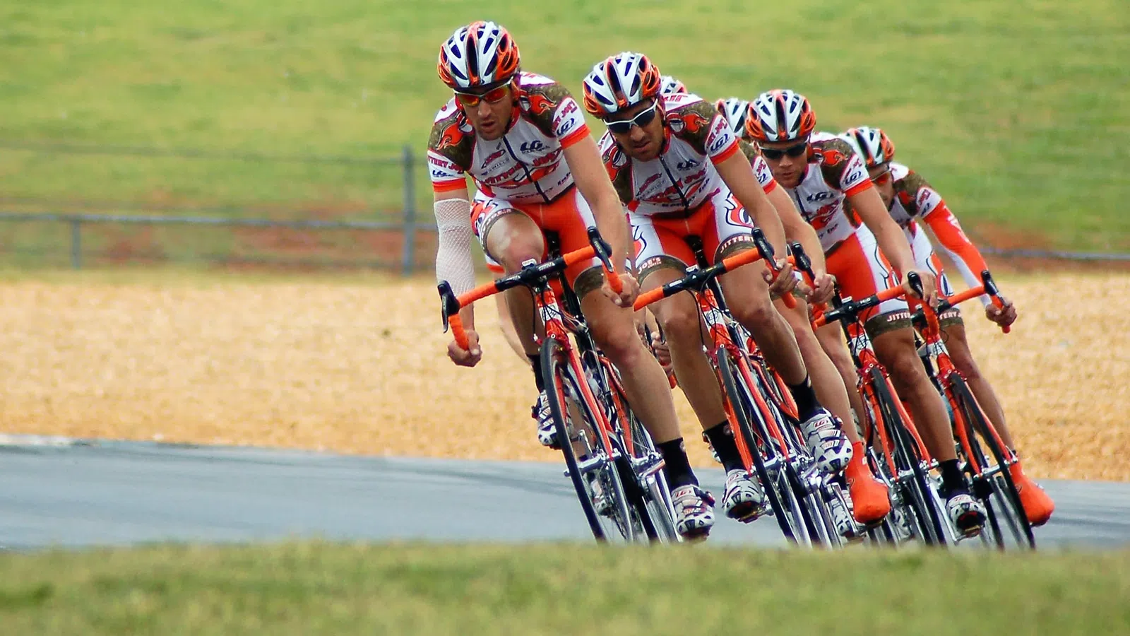The Tour De Louisiane Bike Race Hits A Curb