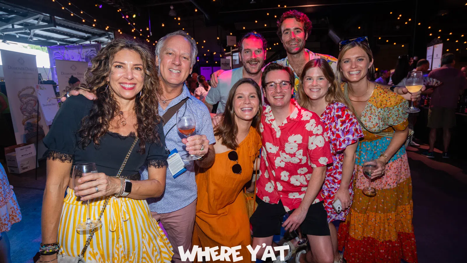 a group of people posing for a photo