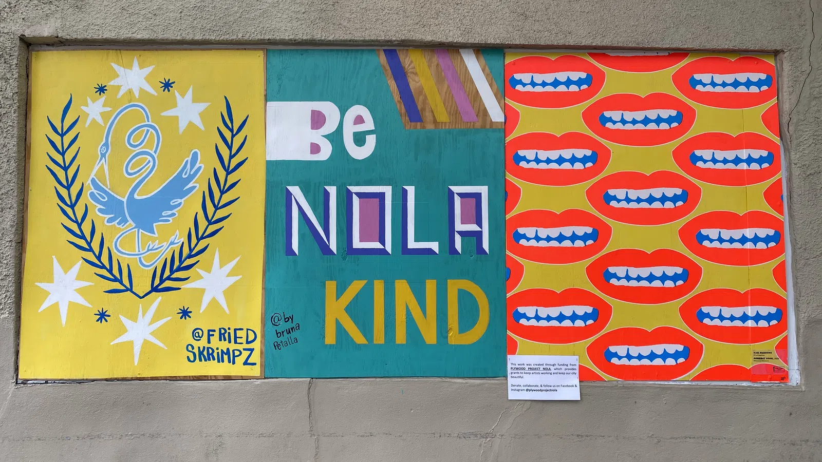 Back to the Drawing Board: Art on Plywood With the Plywood Project NOLA