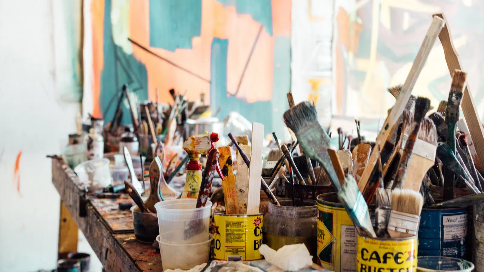 a room full of tools