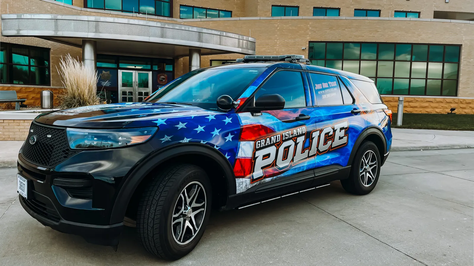 Grand Island Police Car