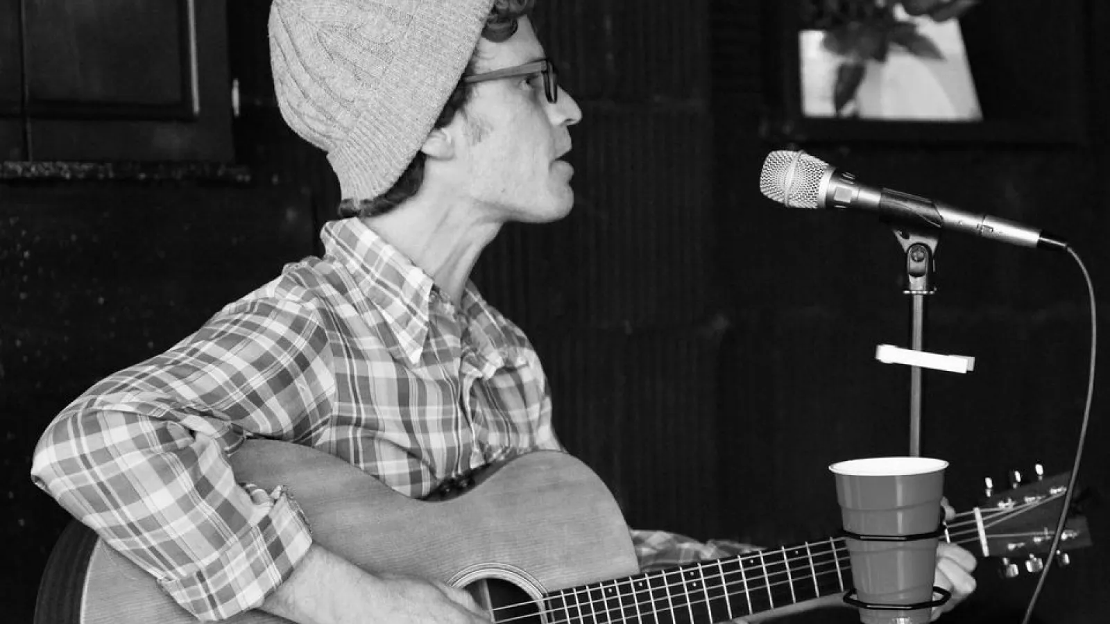 a person playing guitar