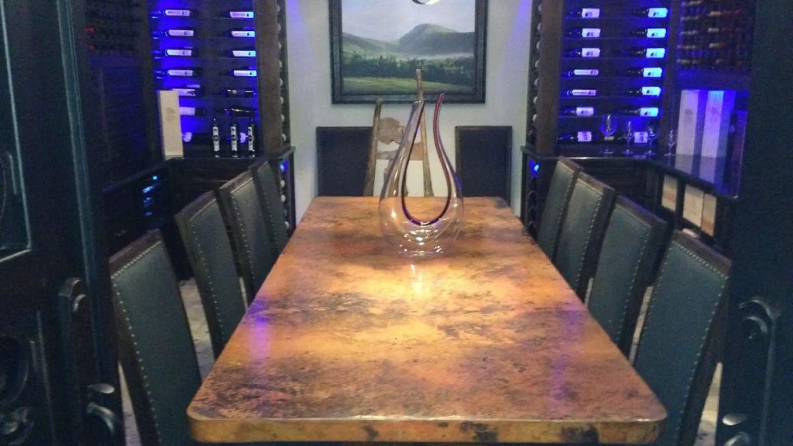 a man sitting on a table