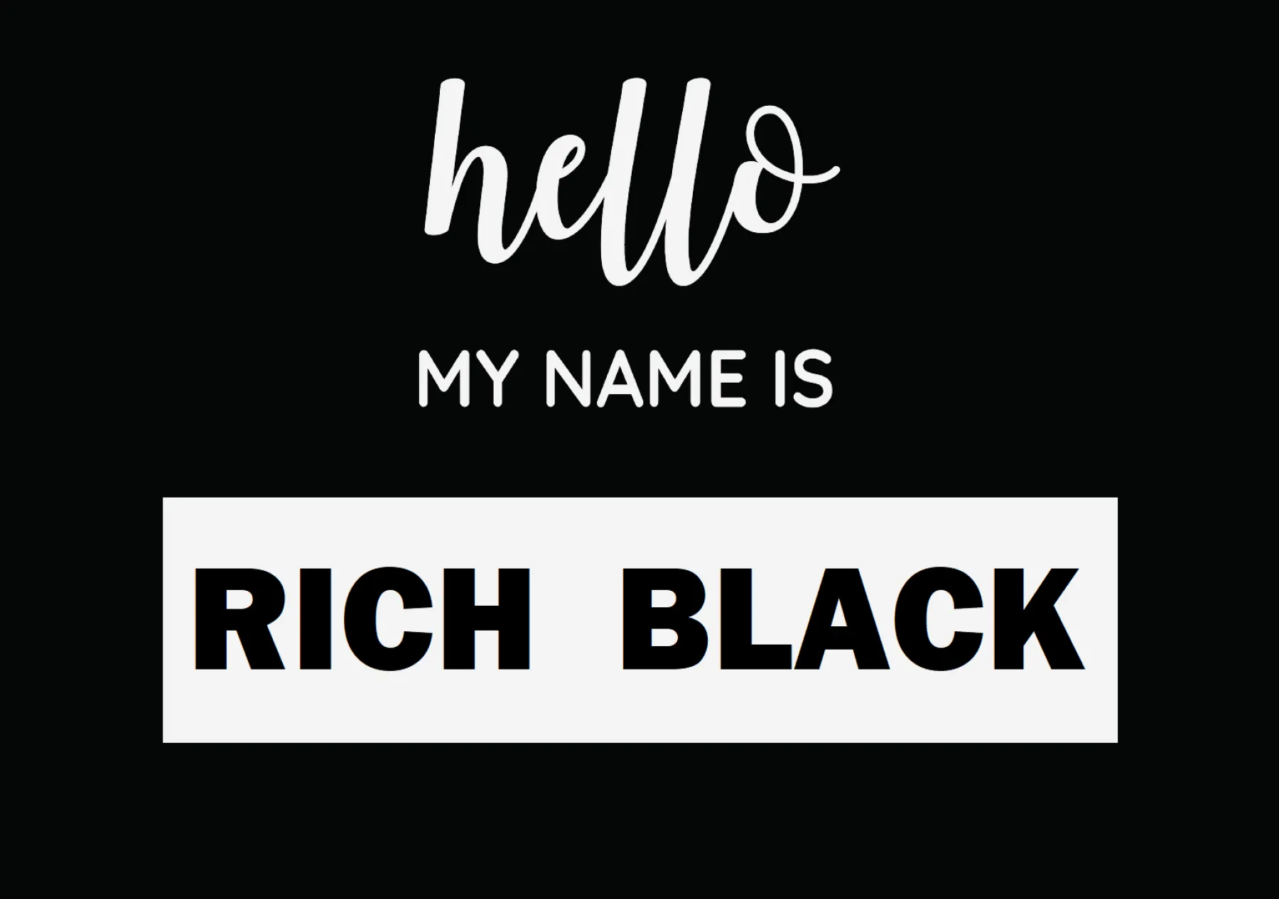 Printing Terminology: What is Rich Black? - Page 1 | Color Vision Printing