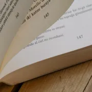 Pages of a book being flipped to show the Page Numbering