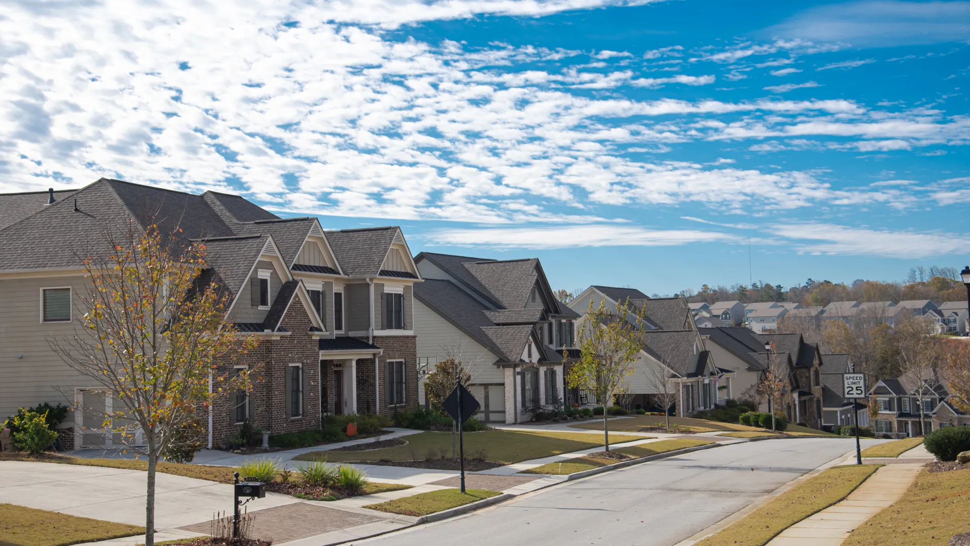 a row of houses