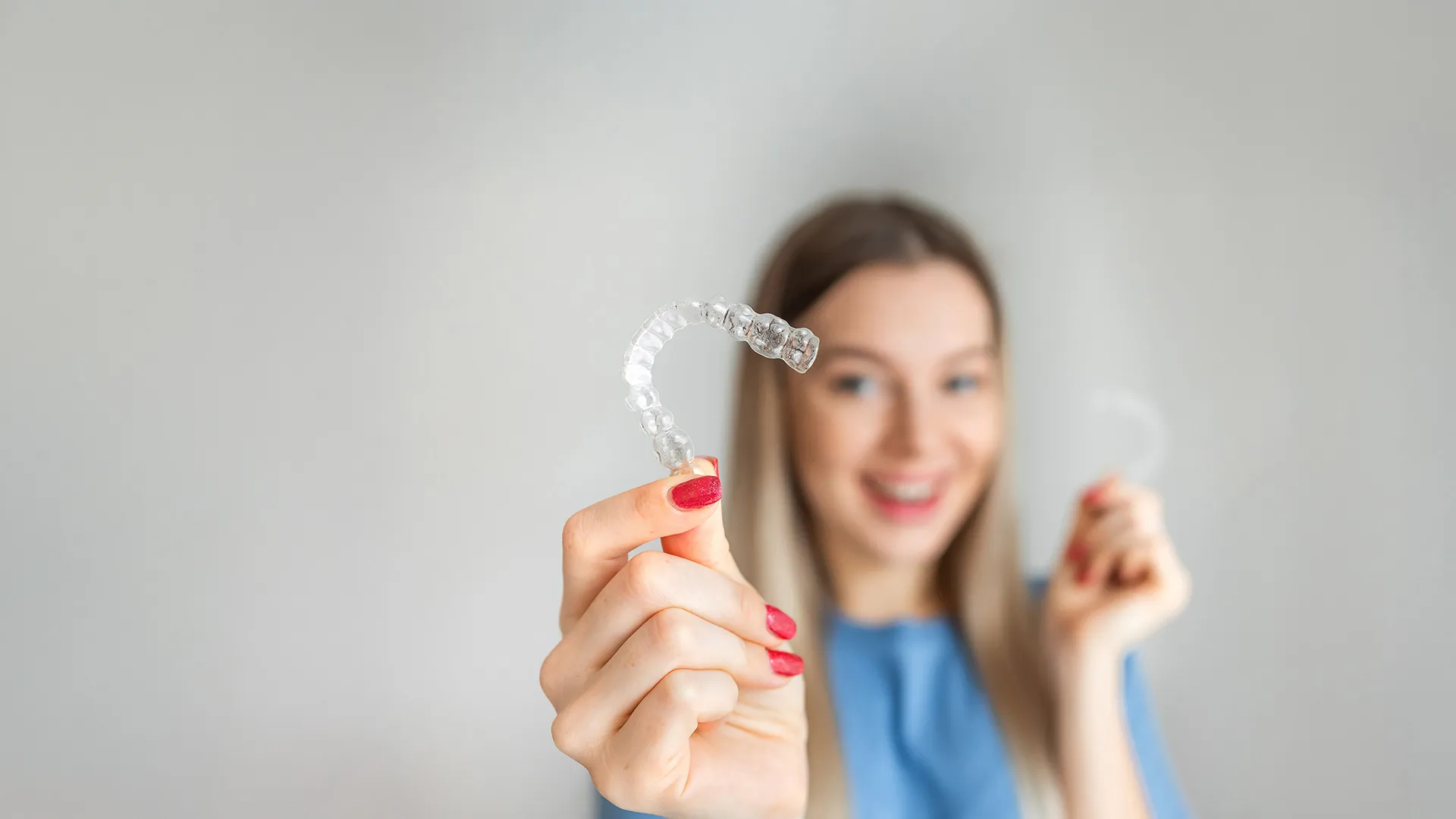 a woman with red hair