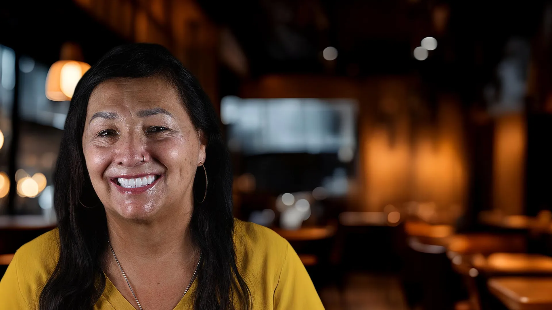 Gloria Molina smiling at the camera