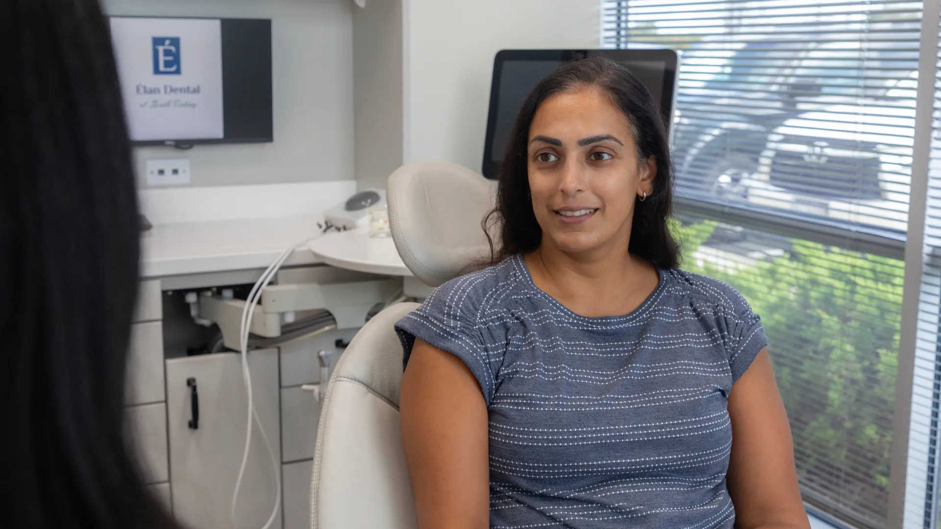 Elvin Levinler holding a toothbrush
