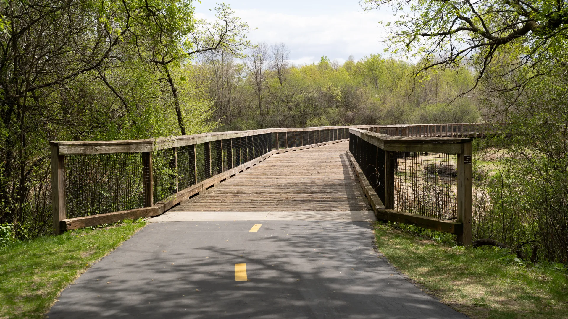 a bridge over a river