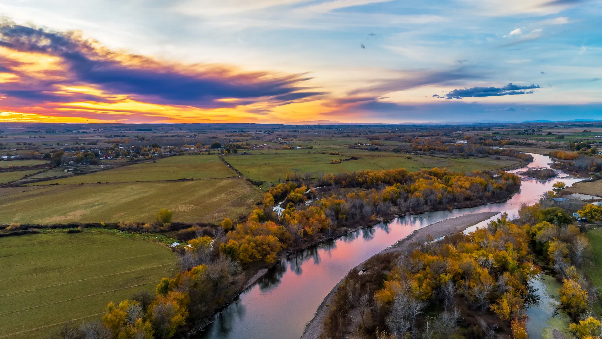 a river running through a beautiful landscape