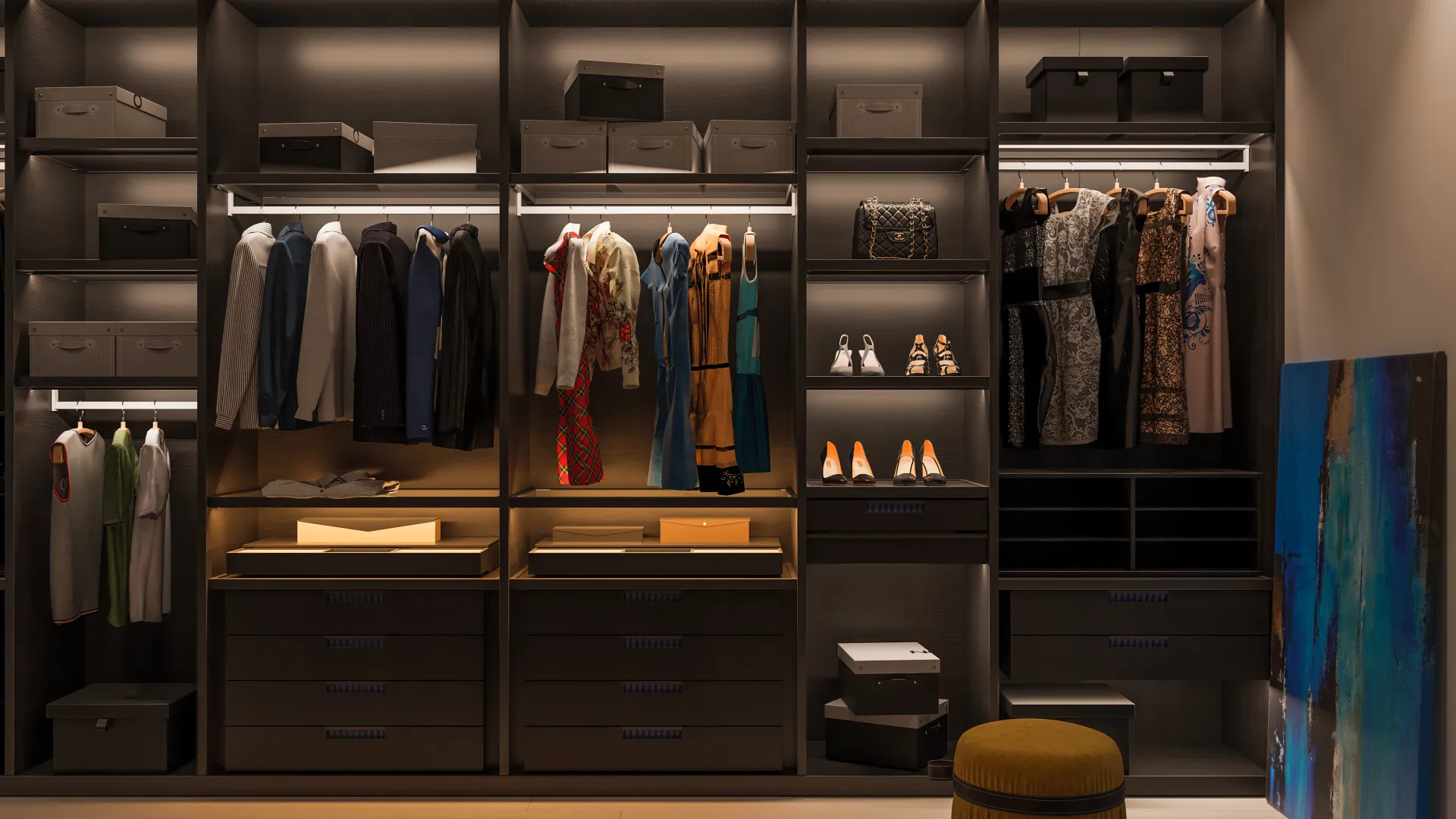 Embracing the Trend: The Rise of Stylish Black Closets and Why They're Gaining Popularity