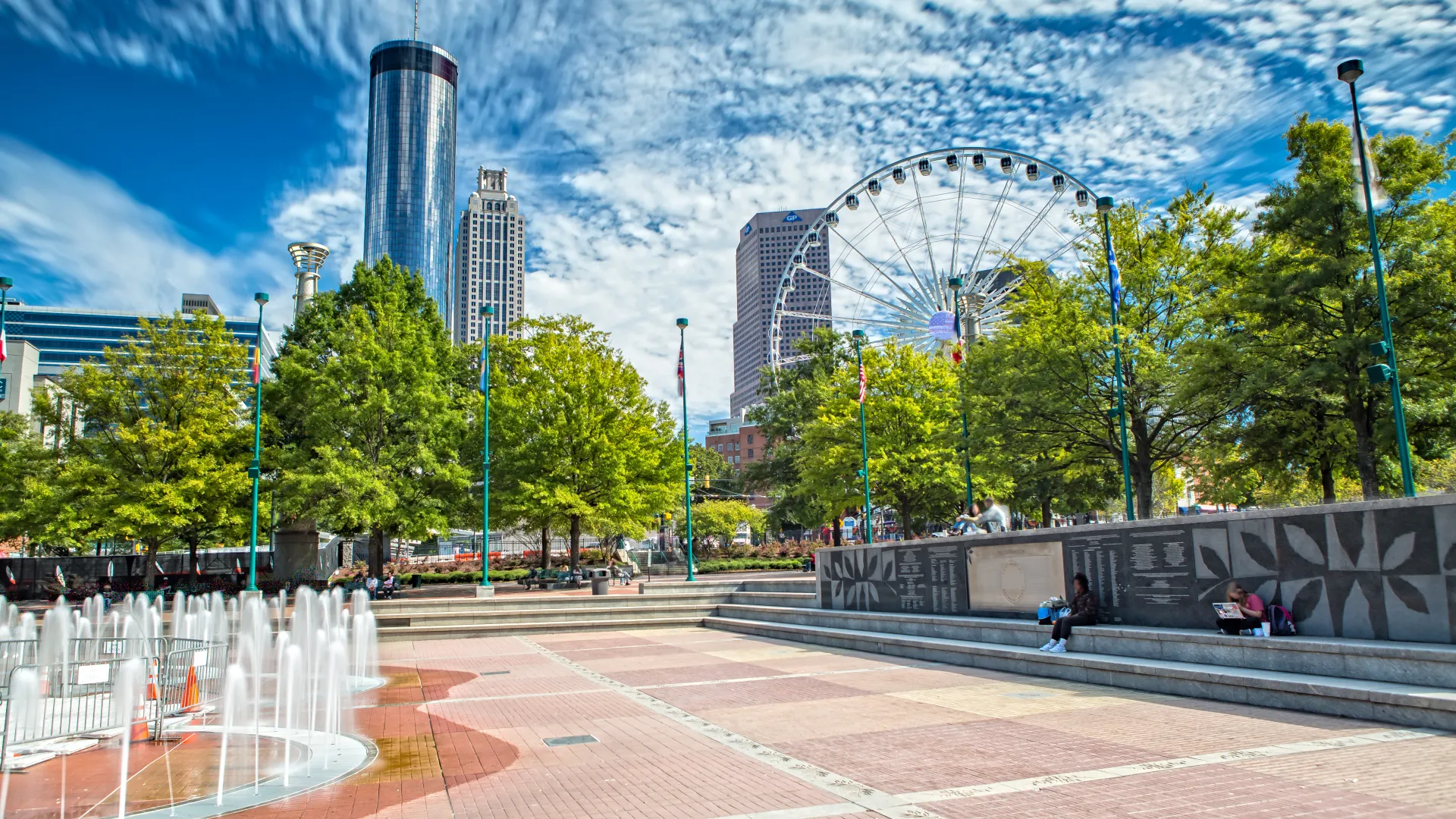 a large city landscape