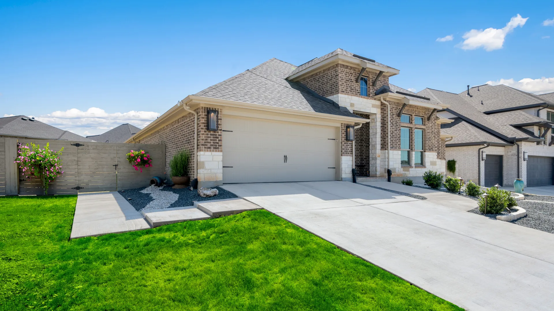 a house with a driveway