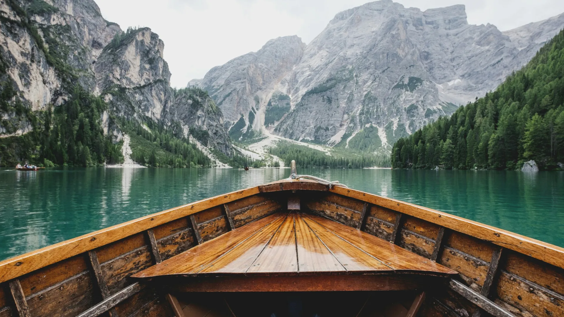 a boat on the water