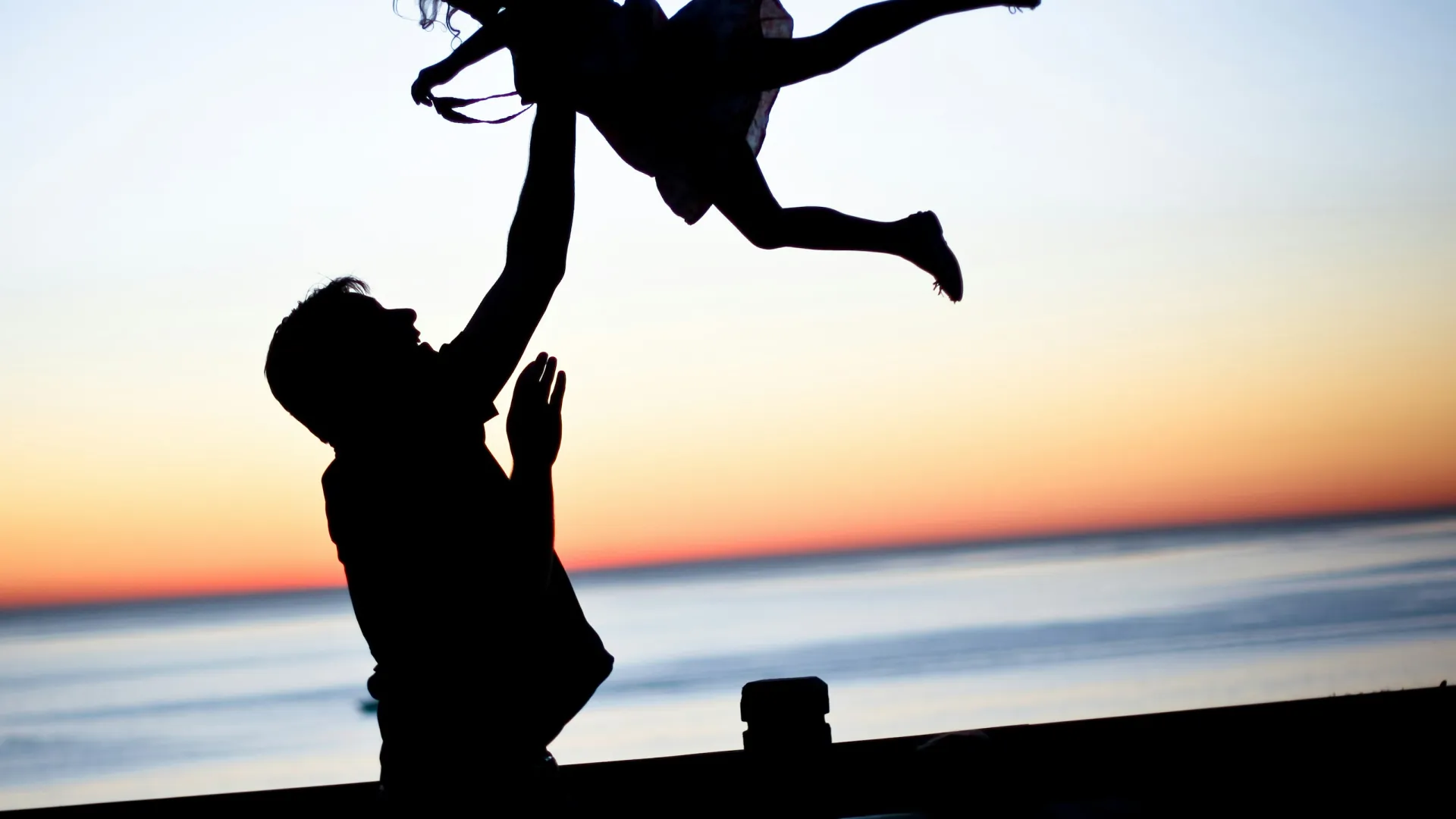 a person jumping in the air