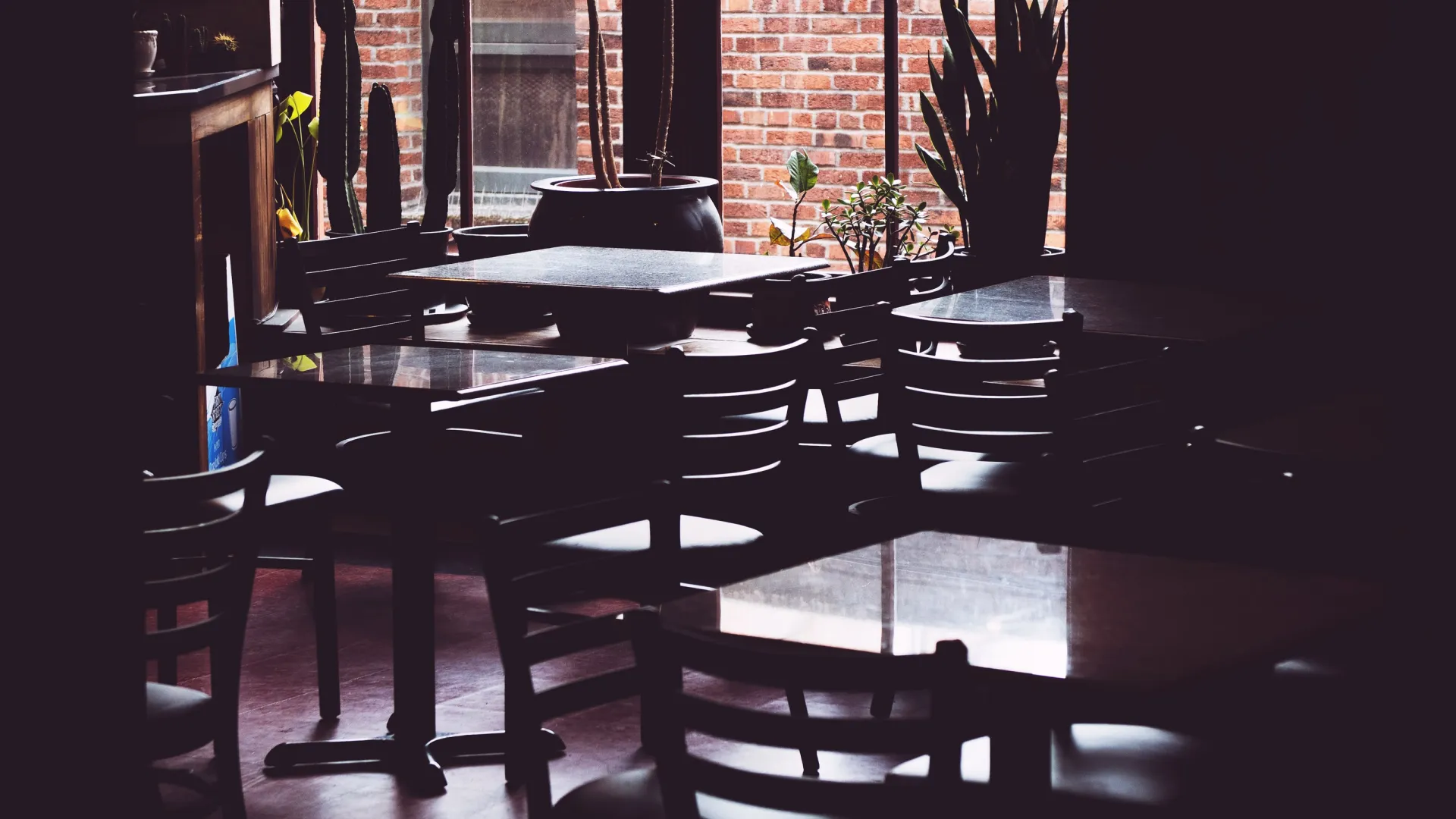 a dining room table