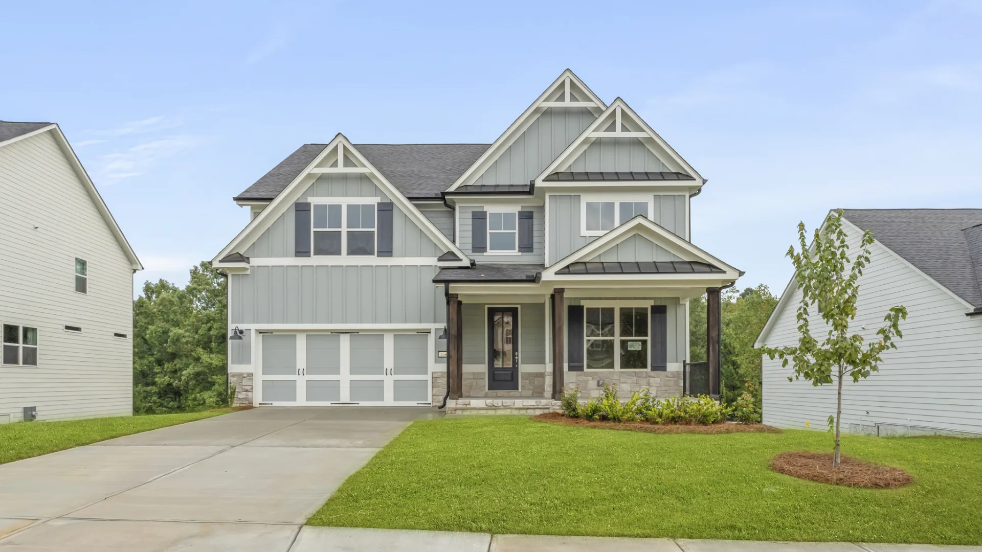 a house with a driveway