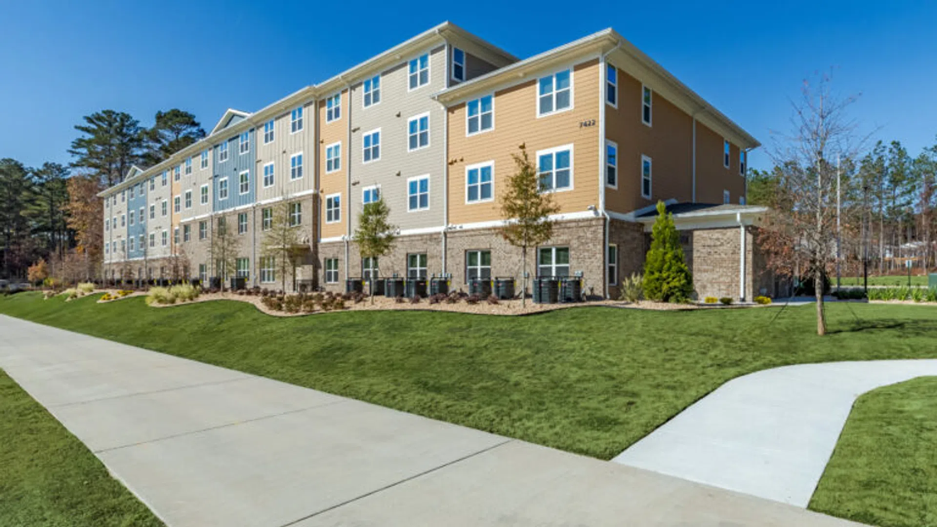Essayon Construction Group wood framing Crossing Pointe at Christian City Union City GA