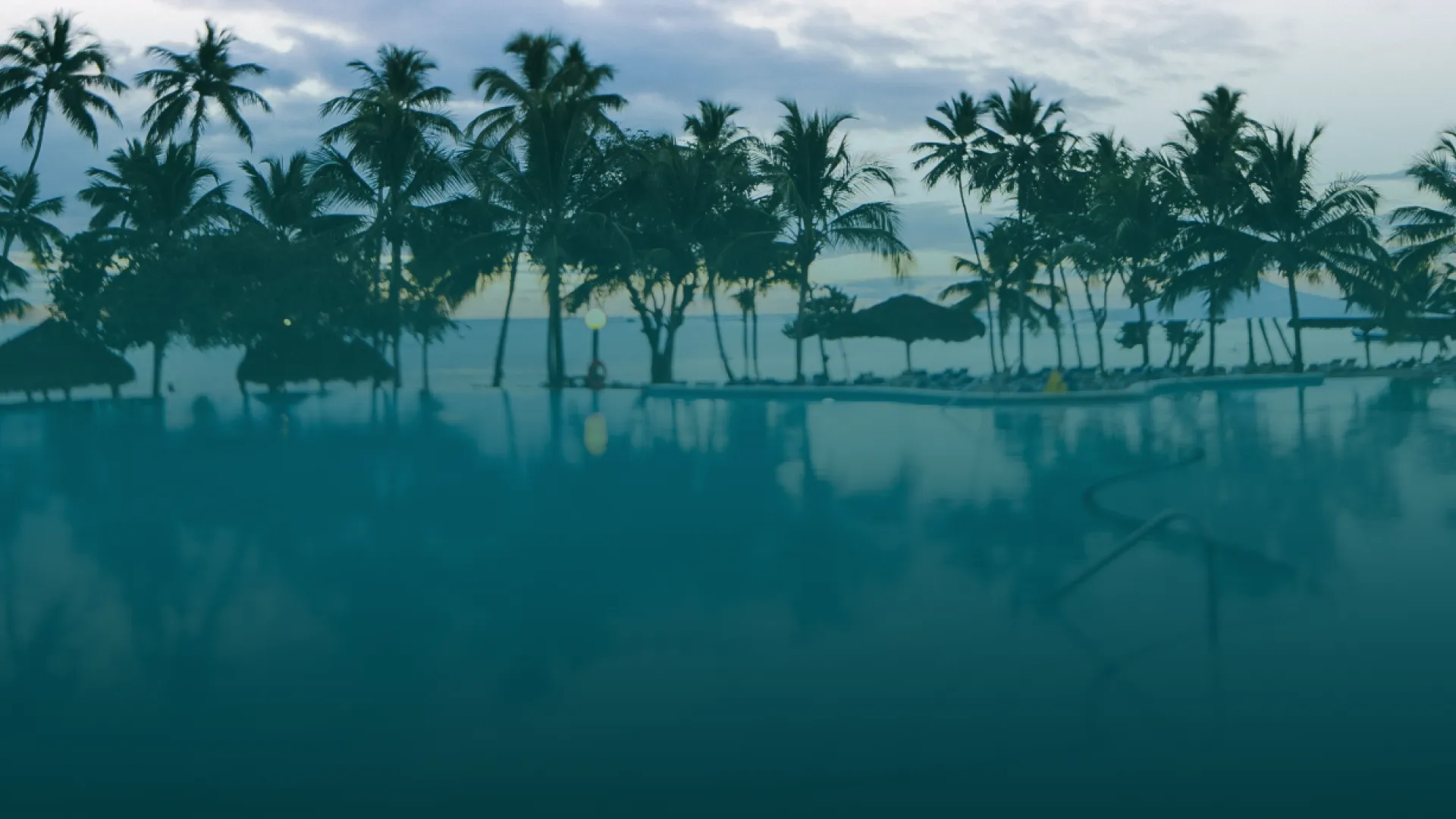 a body of water with trees around it