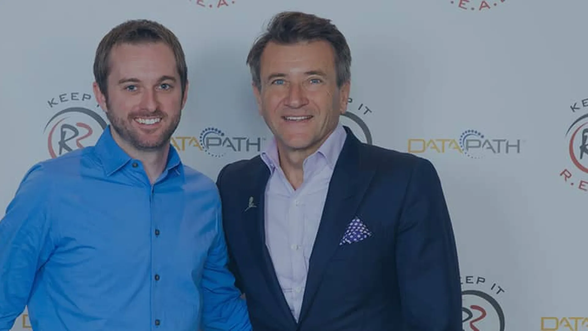 Robert Herjavec, Leonardo A Bonanni smiling
