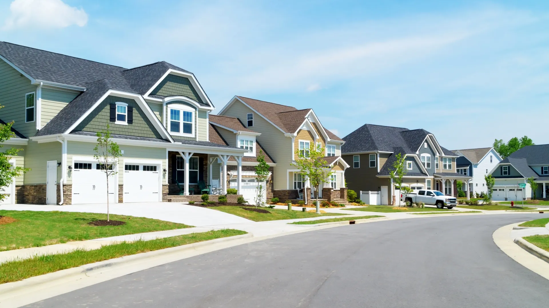 a row of houses