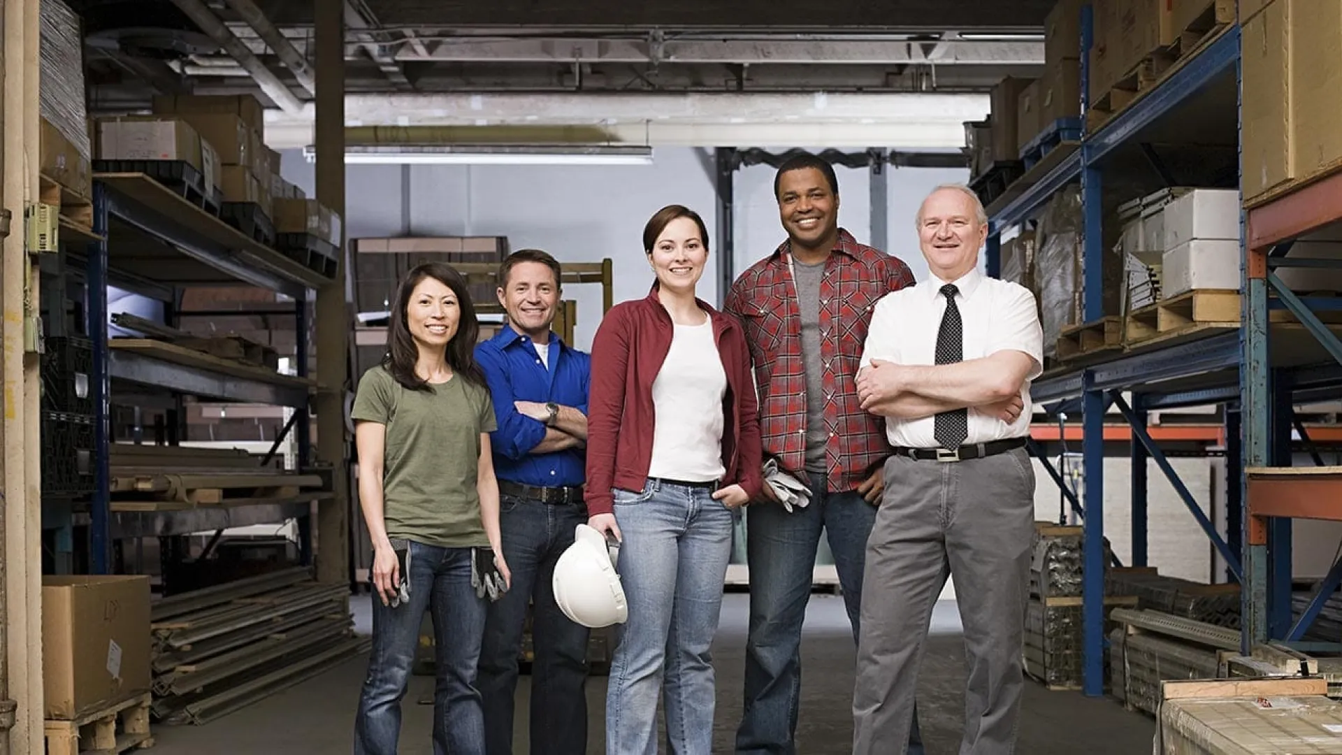 a group of people posing for a photo