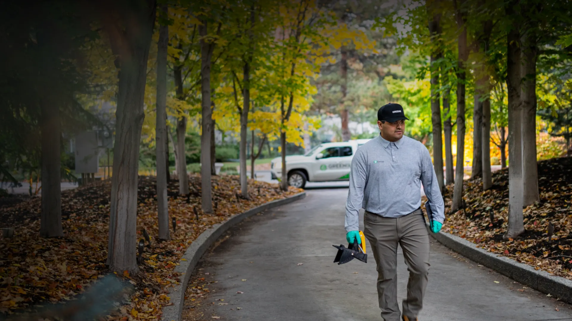 Pest Technician Working