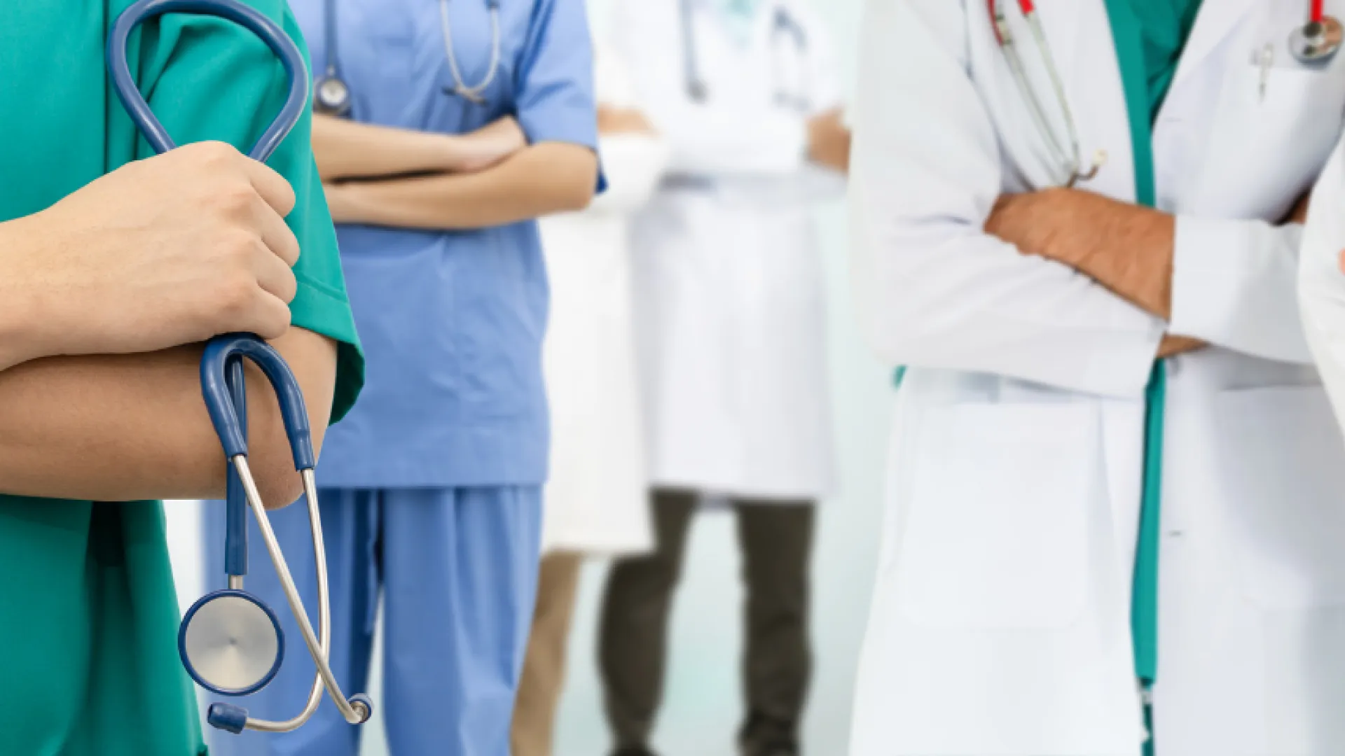 a doctor holding a stethoscope