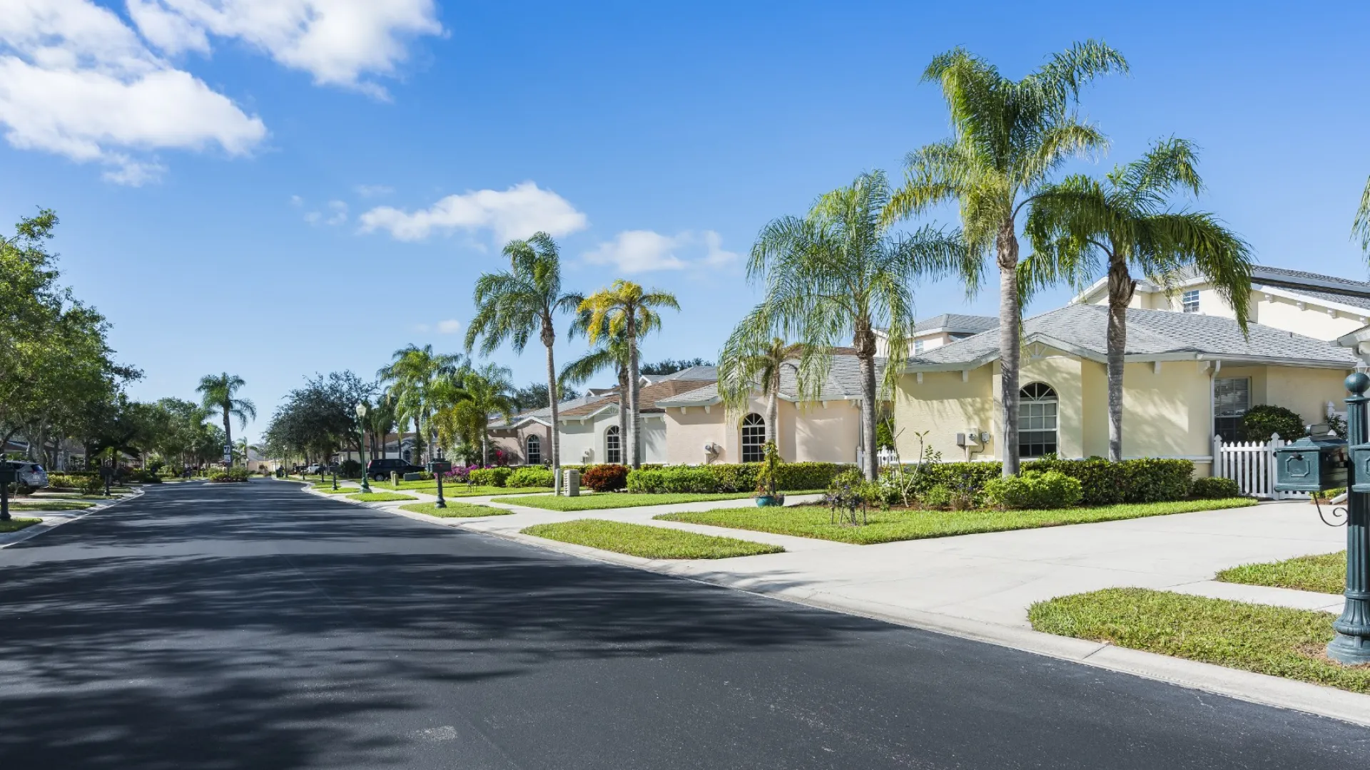 a residential street