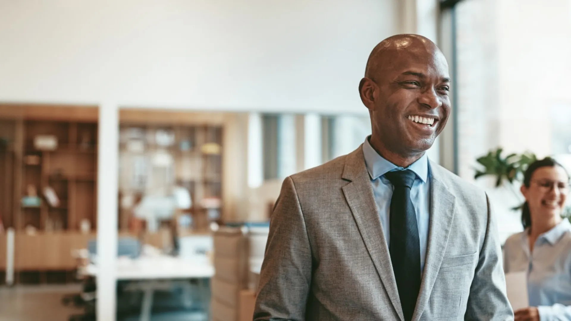 a man wearing a suit and tie