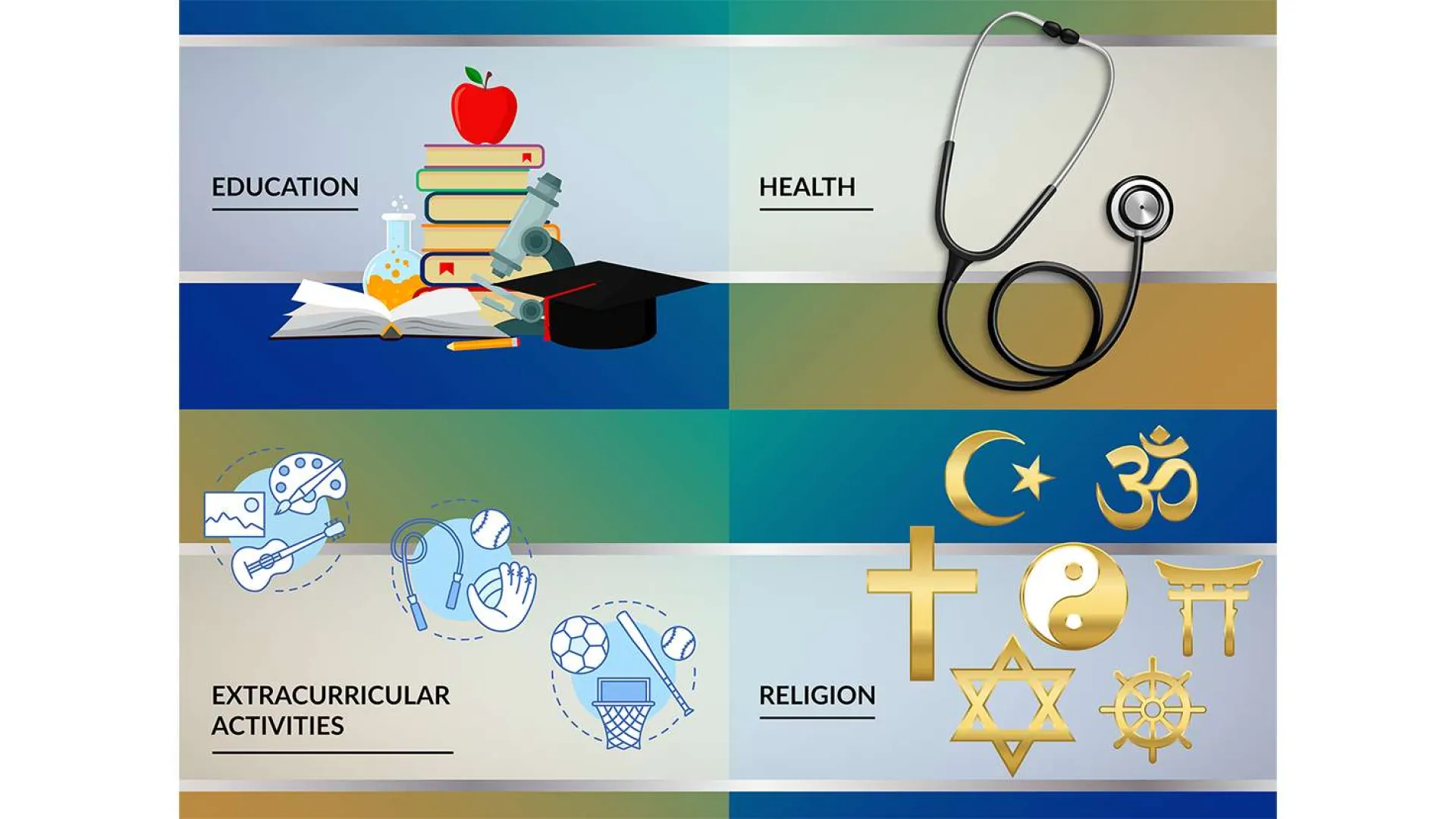 Major areas of legal decision-making