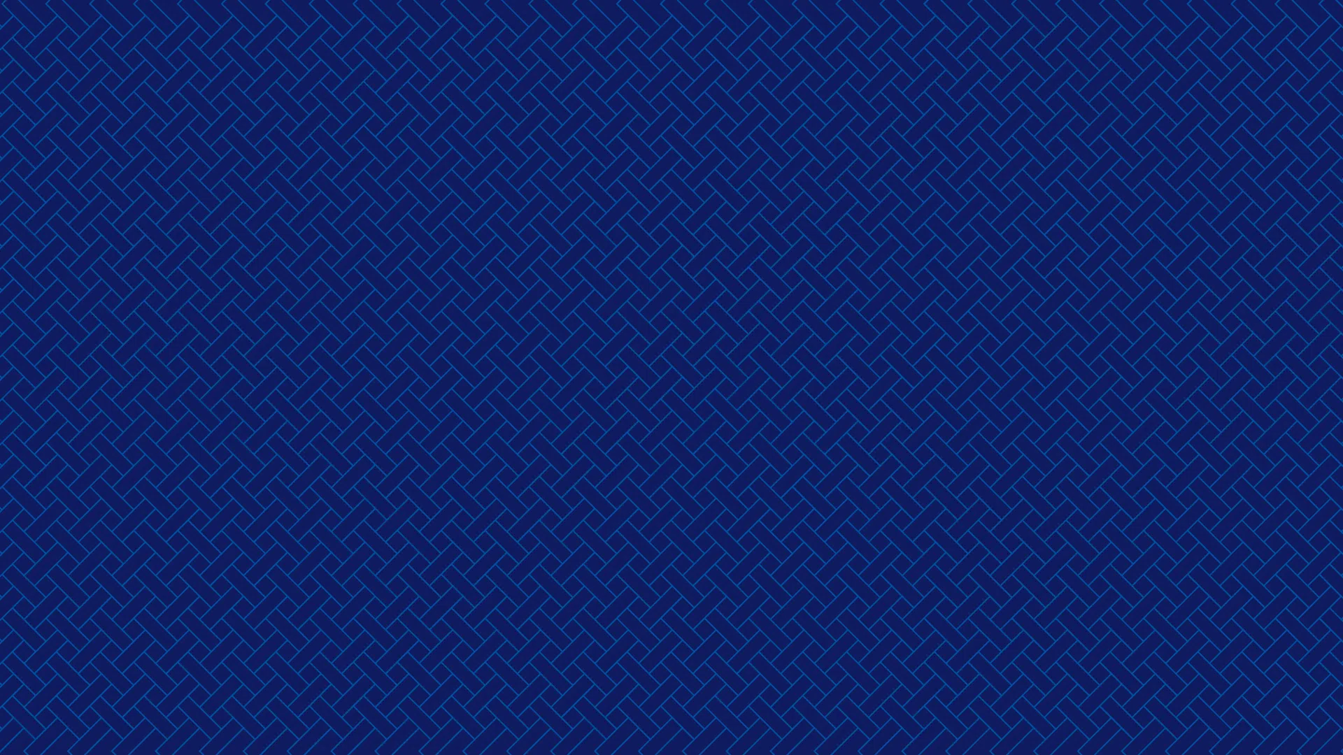 Dark blue seamless geometric pattern with interlocking diagonal lines forming a woven texture.