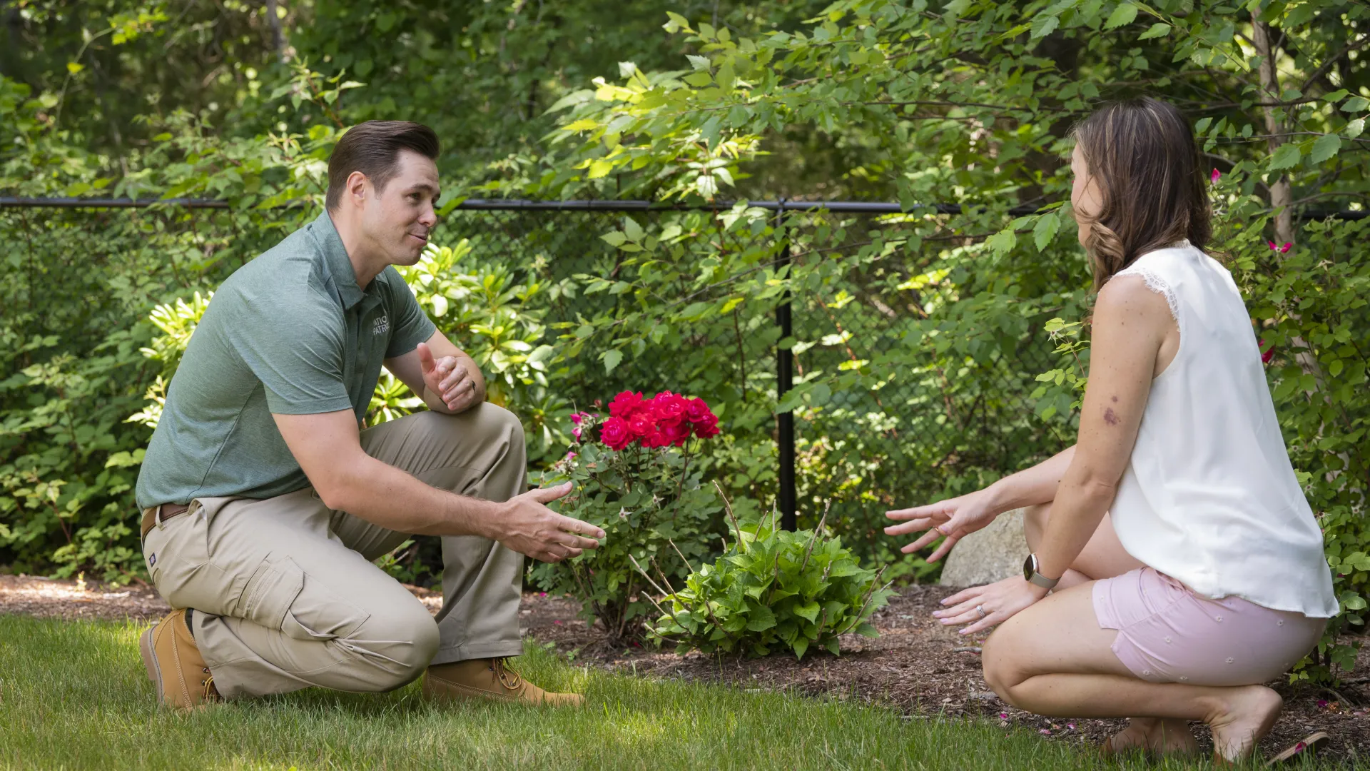 patio patrol tech and customer