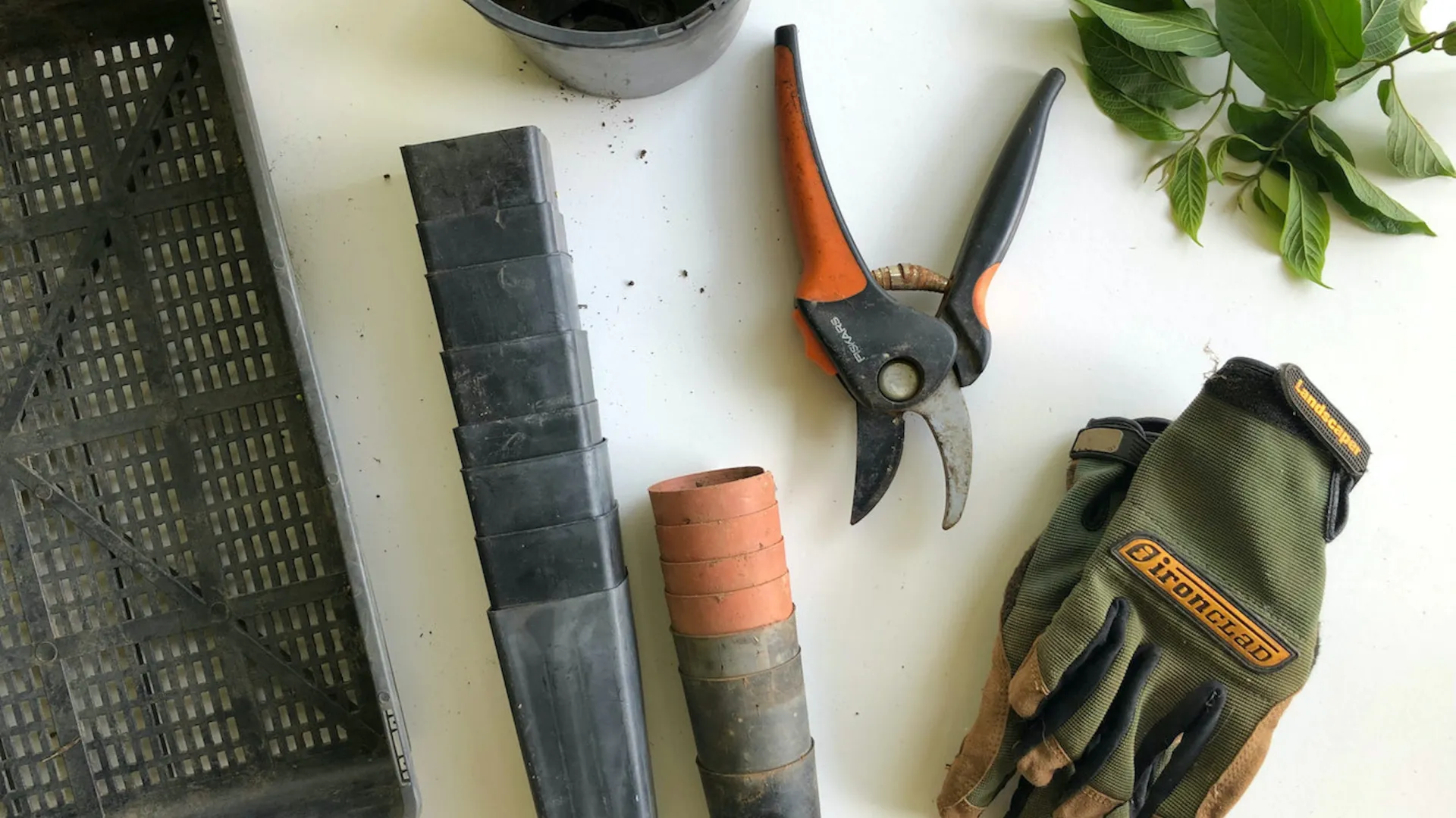 a set of tools on a table