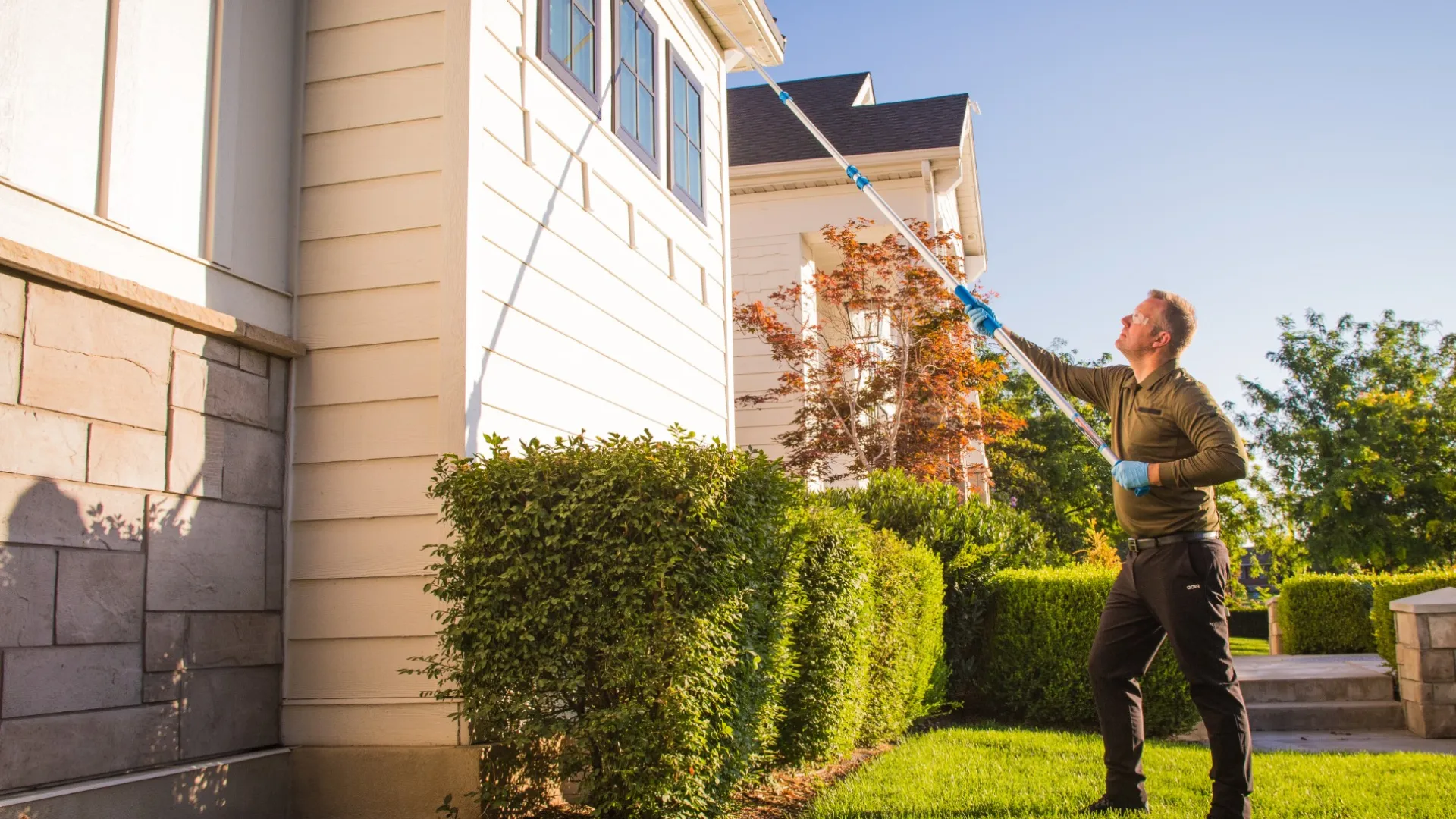 a person holding a bow and arrow