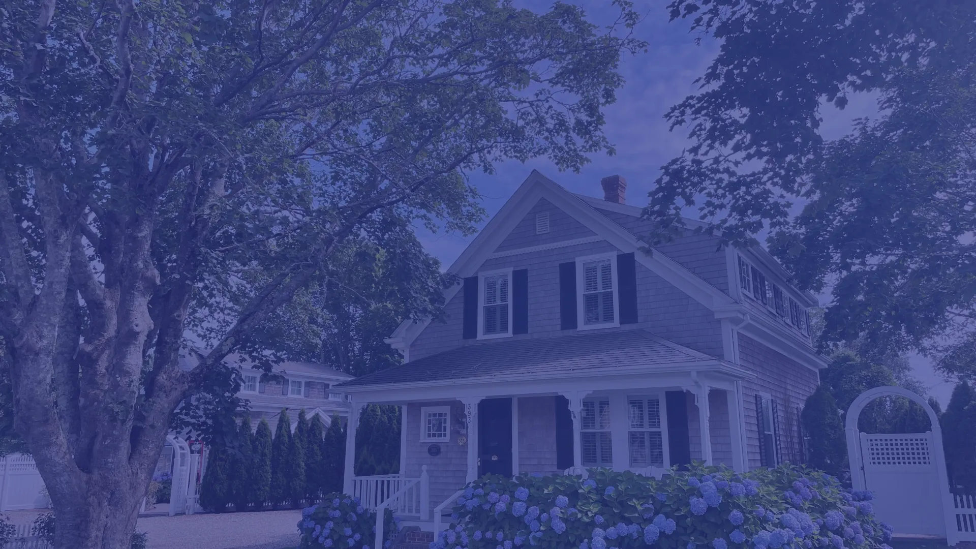 a large house with a large front yard