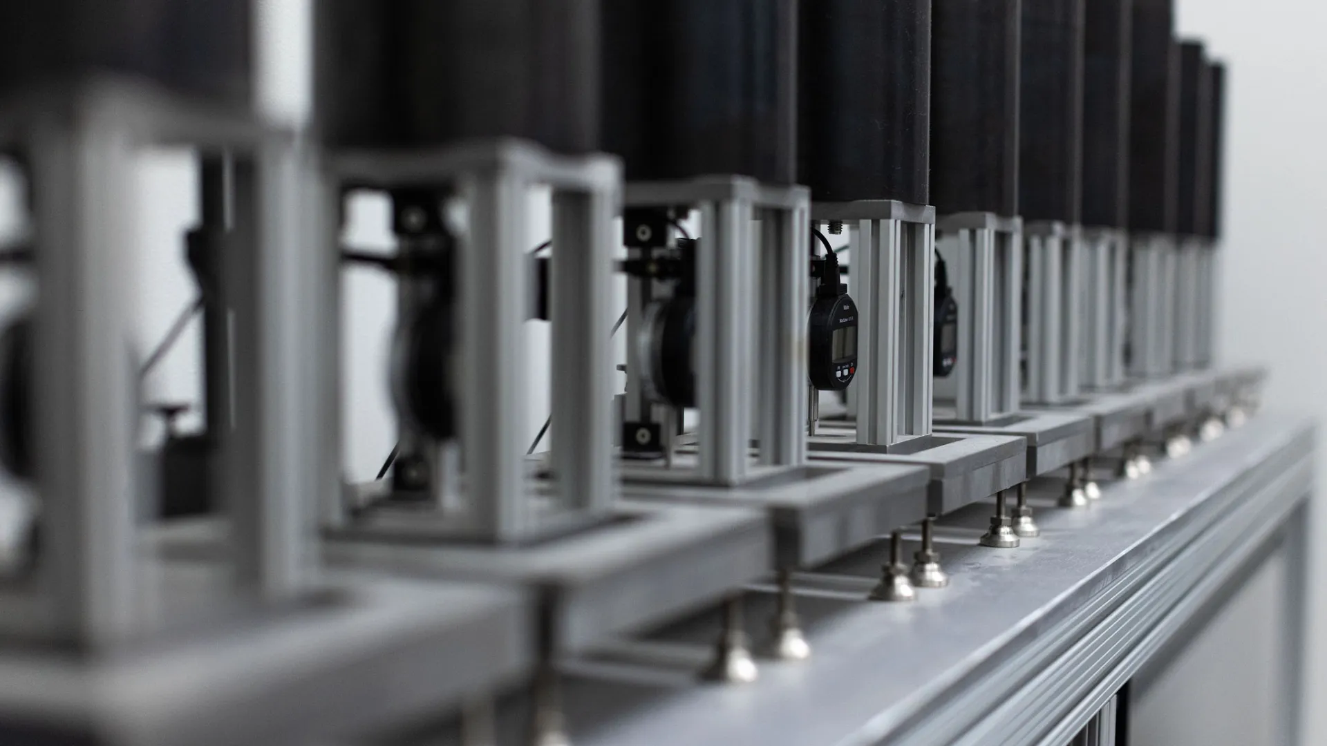 a close-up of a factory